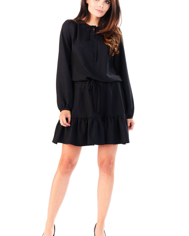 432-BLACK-SM-1-Dress M143-1