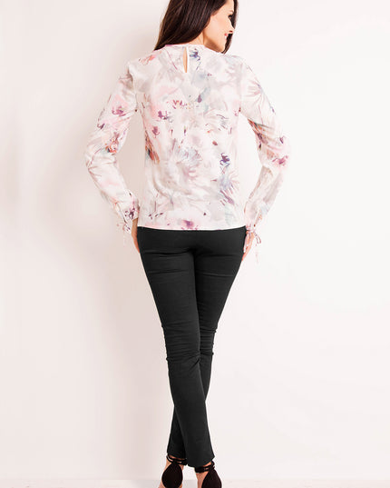 418-BRIGHT-FLOWERS-XL-3-Blouse M128-3