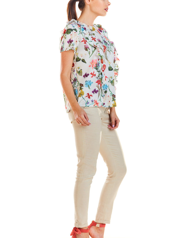 494-FLOWERS-ECRU-XL-15-Blouse M198-15