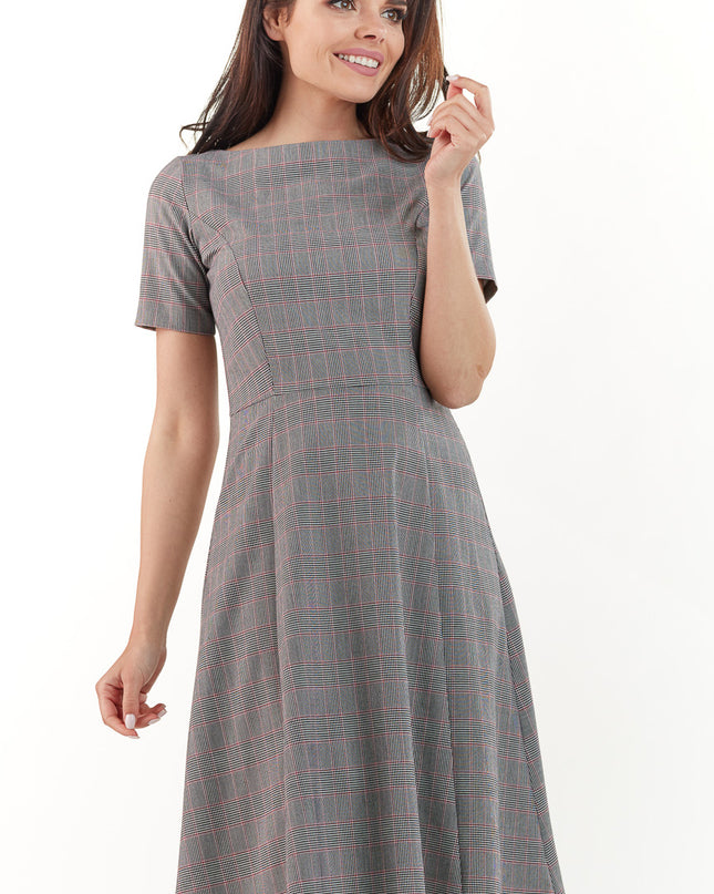 455-GRID-L-2-Dress M166-2