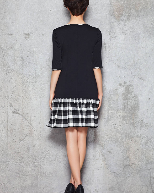 981-LARGE-GRID-S-4-Dress M037-4