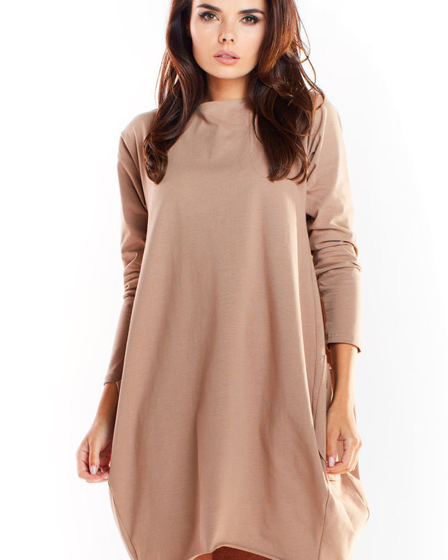 541-BEIGE-LXL-3-Dress M232-3
