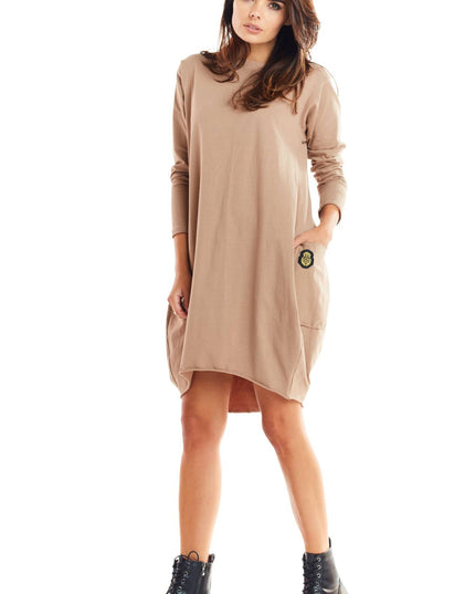 541-BEIGE-SM-4-Dress M232-4