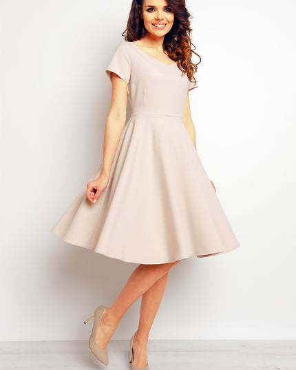 13229-BEIGE-S-1-Dress M091-1