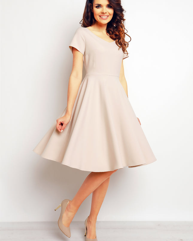 13229-BEIGE-S-1-Dress M091-1