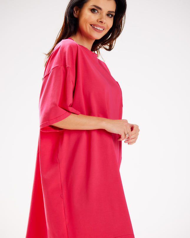 837-FUCHSIA-ONE-SIZE-5-Dress M252-5