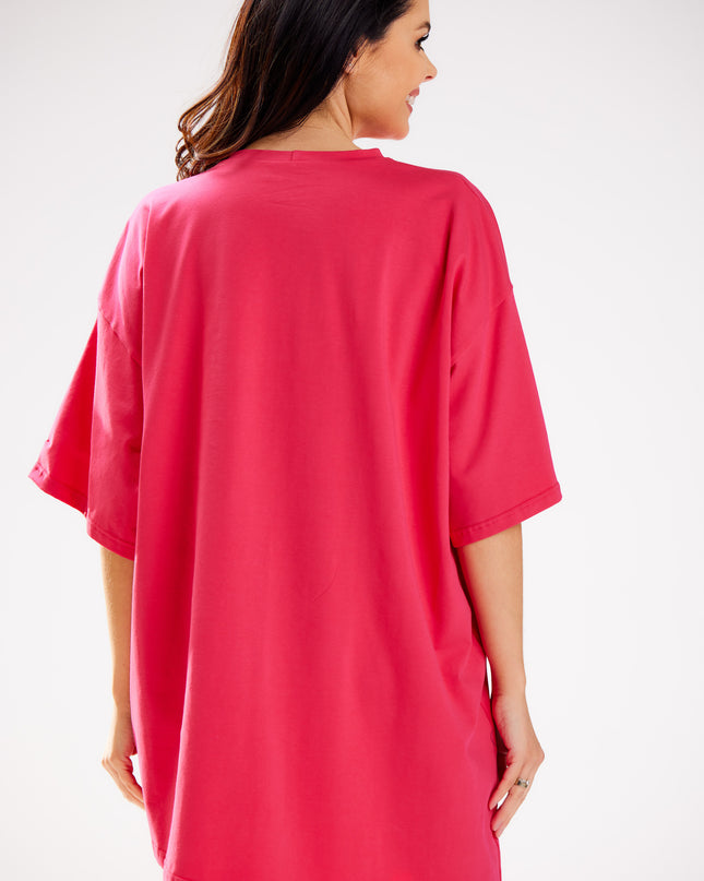 837-FUCHSIA-ONE-SIZE-4-Dress M252-4