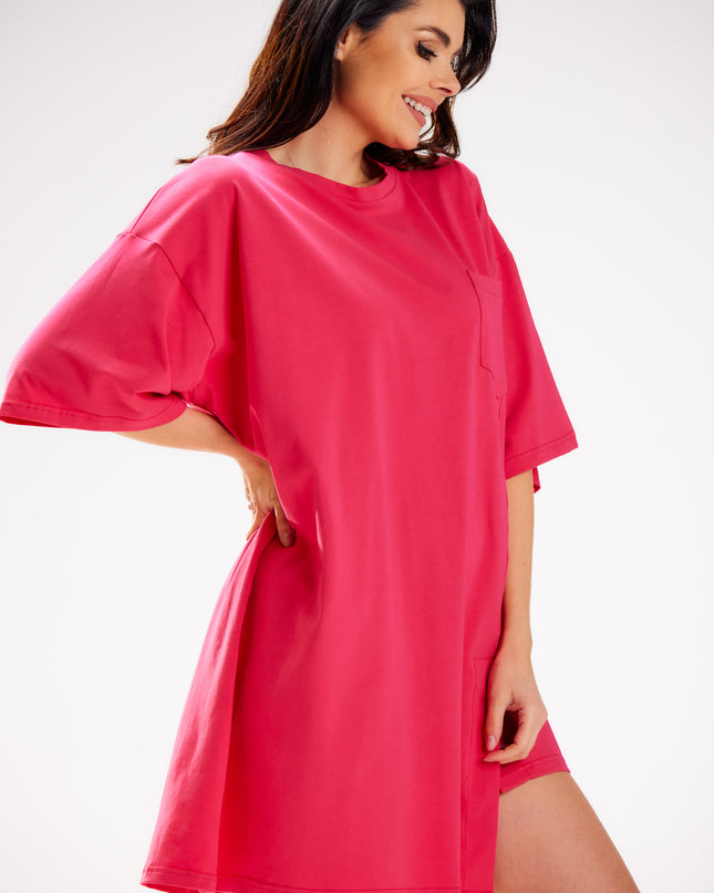 837-FUCHSIA-ONE-SIZE-7-Dress M252-7