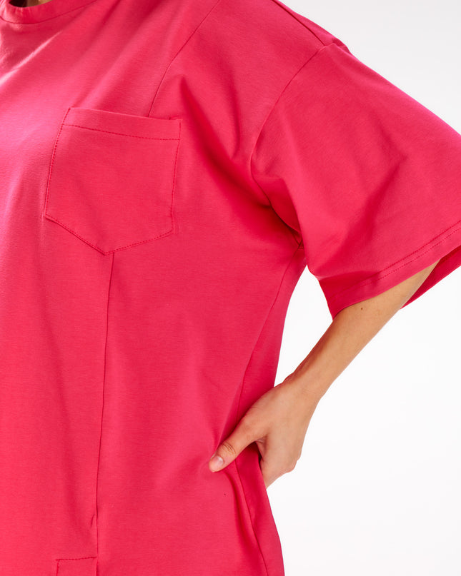 837-FUCHSIA-ONE-SIZE-9-Dress M252-9
