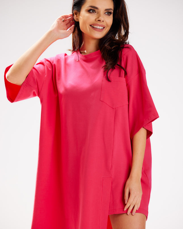 837-FUCHSIA-ONE-SIZE-8-Dress M252-8