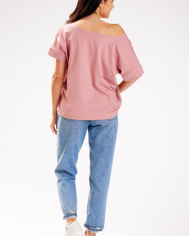 839-PINK-ONE-SIZE-3-Blouse M254-3