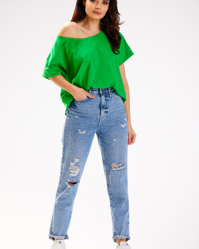 839-GREEN-ONE-SIZE-1-Blouse M254-1