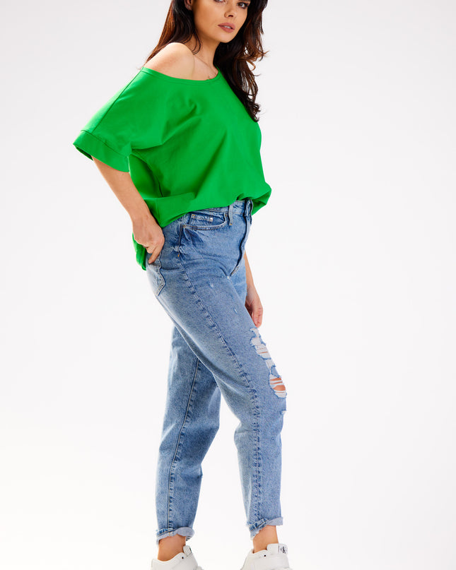 839-GREEN-ONE-SIZE-2-Blouse M254-2