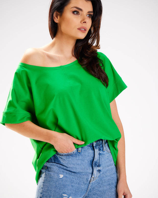 839-GREEN-ONE-SIZE-5-Blouse M254-5