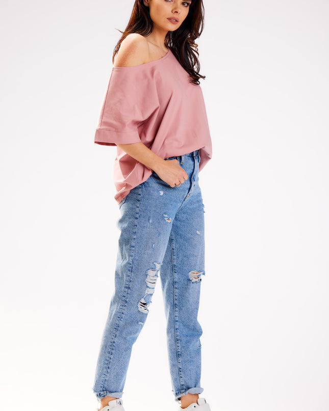 839-PINK-ONE-SIZE-2-Blouse M254-2