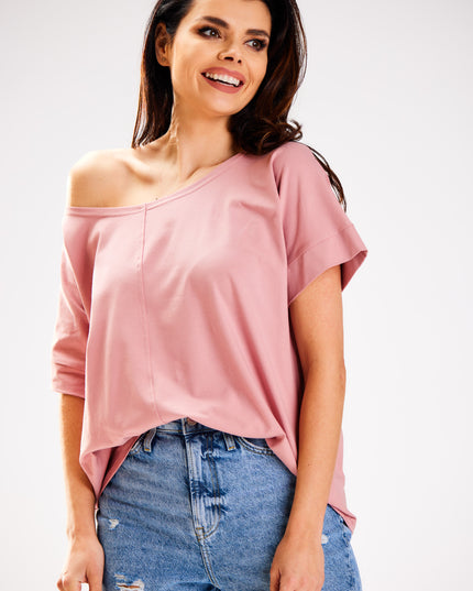 839-PINK-ONE-SIZE-6-Blouse M254-6