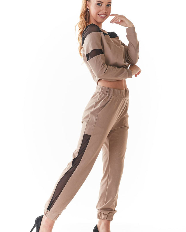 606-BEIGE-S-3-Pants M238-3