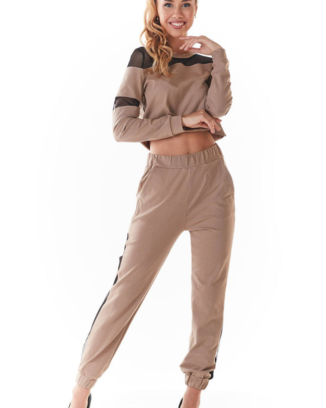 606-BEIGE-S-1-Pants M238-1