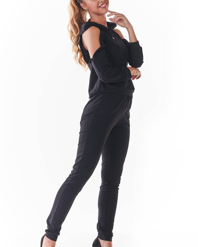 608-BLACK-S-5-Pants M240-5